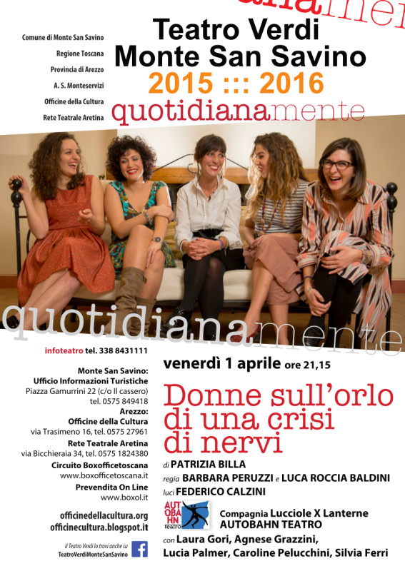 LOCANDINA DONNE SU UNA CRISI DI NERVI_TEATRO VERDI copia