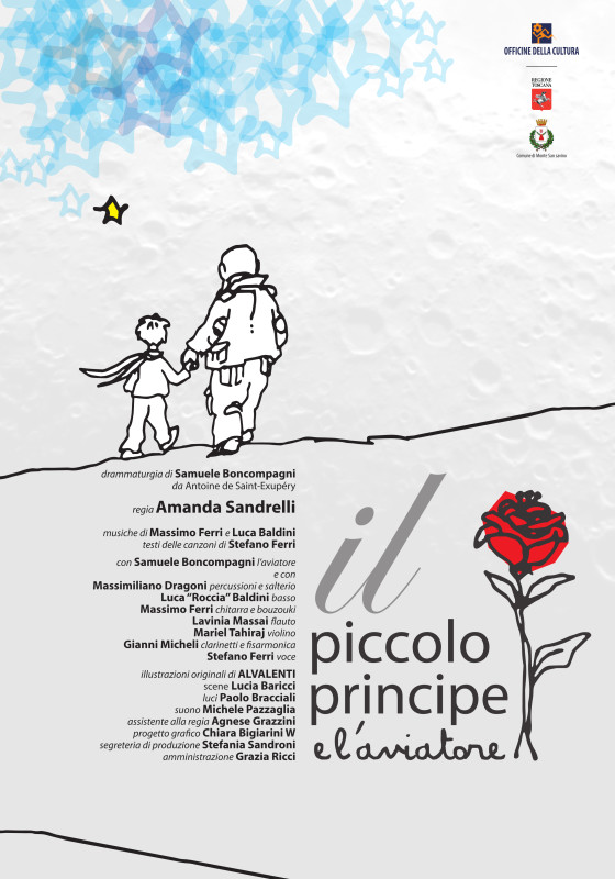 Il piccolo principe e l'aviatore - manifesto